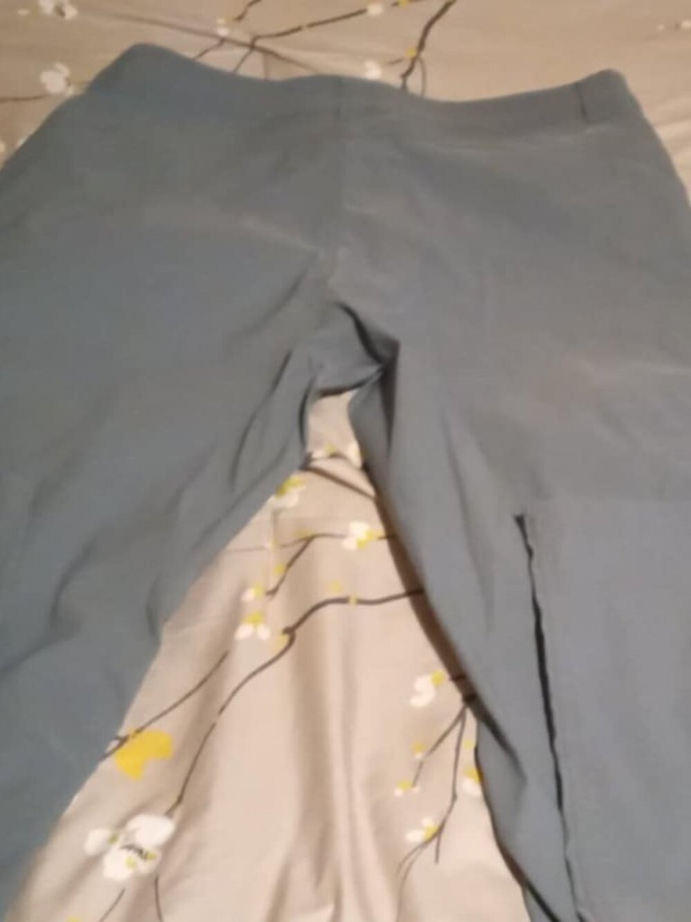 Eddie Bauer Pants Womens 6 dark grey Nylon Stretch Hiking Quick Dry Zip Pockets - Picture 3 of 4
